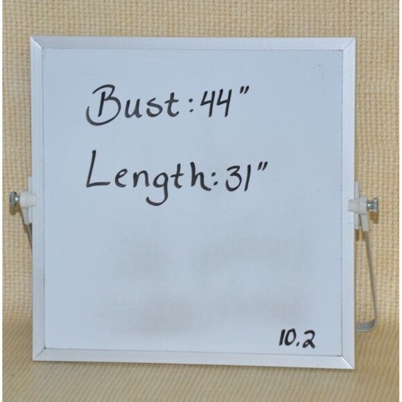 Cezele Tunic Top Shirt Ladies Size L White Gauzy Green Embroidered Floral Boho - Picture 13 of 13